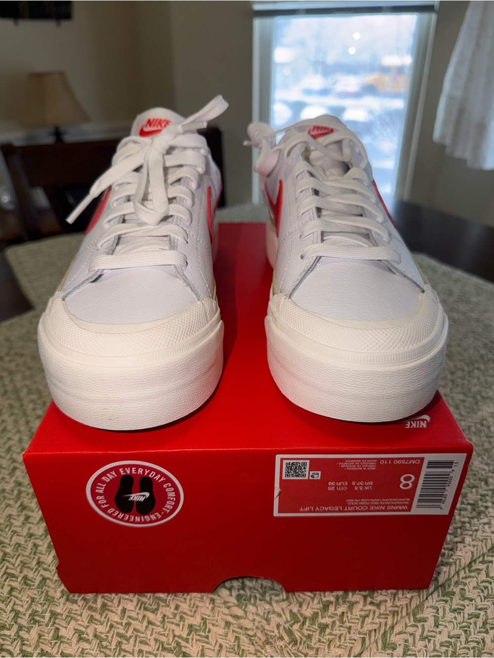 Nike women’s Court Legacy Liftsneakers size 8 new/box without lid!! - Picture 5 of 12